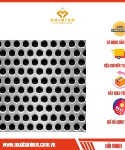 lưới inox lỗ tròn
