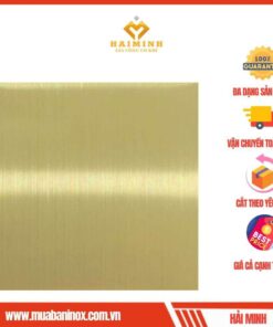 ống inox mạ vàng
