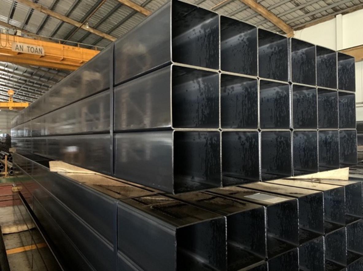 Bảng tra cứu quy cách, độ dày và trọng lượng tiêu chuẩn của thép hộp vuông.